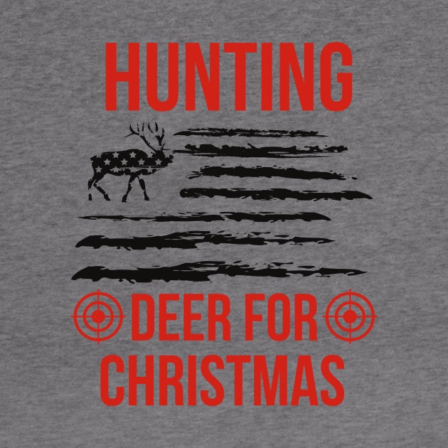 Hunting Deer For Christmas by NICHE&NICHE